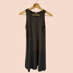 Old Navy Dark Gray Midi Dress